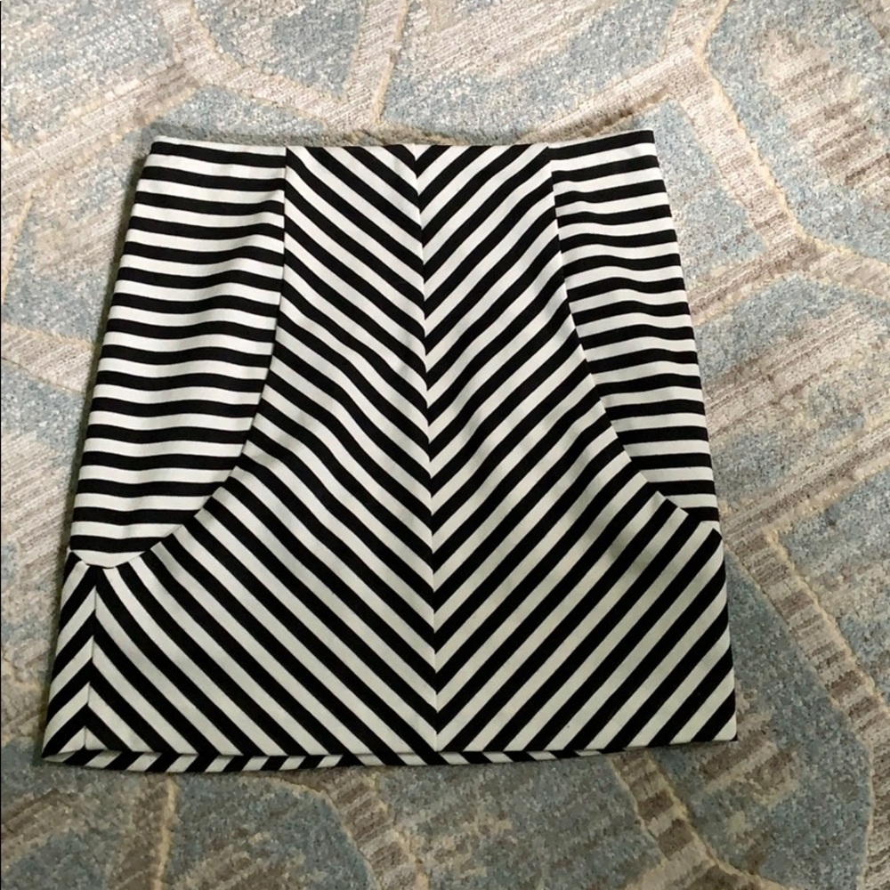 Striped Mini Skirt - Picture 3 of 4